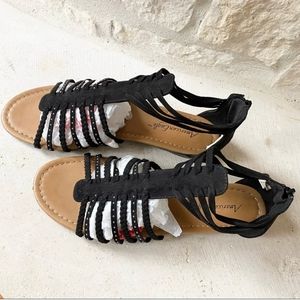 Brand New suede gladiator sandals